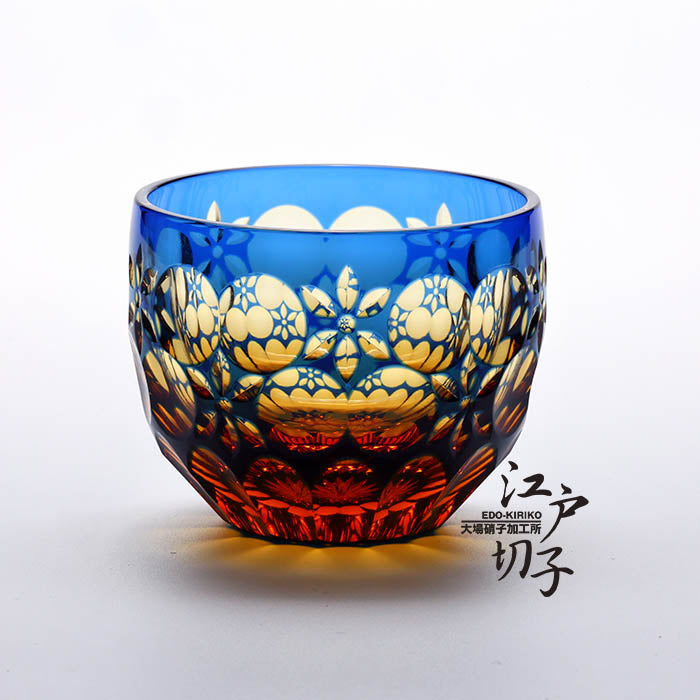瑠璃/琥珀 – 江戸切子 大場硝子加工所