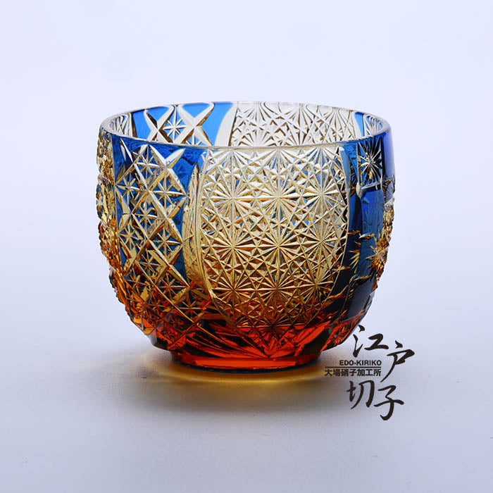 瑠璃/琥珀 – 江戸切子 大場硝子加工所