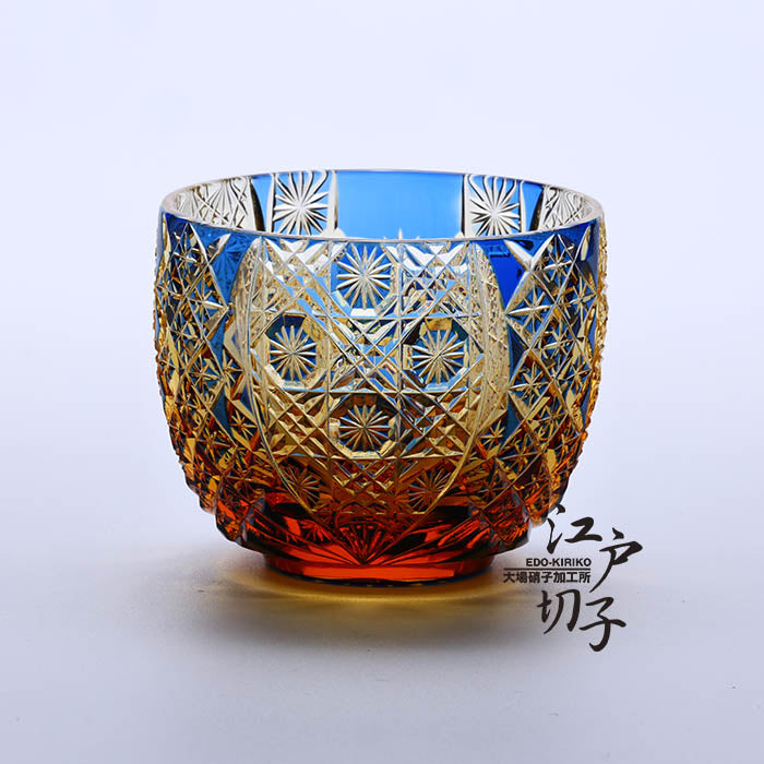 瑠璃/琥珀 – 江戸切子 大場硝子加工所