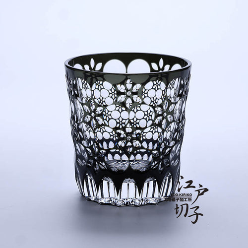 ロックグラス 万華鏡【黒】