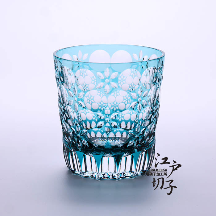 ロックグラス 万華鏡【緑】