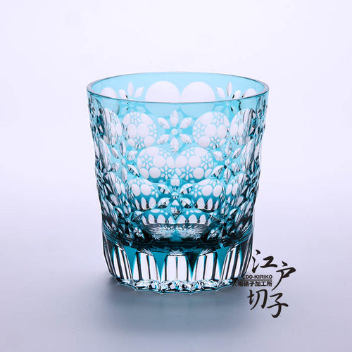 ロックグラス 万華鏡【緑】