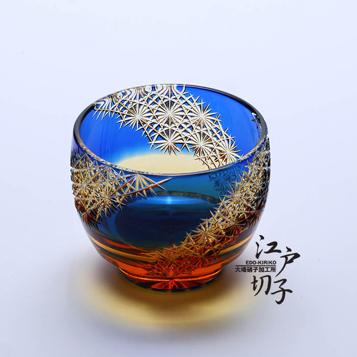 瑠璃/琥珀 – 江戸切子 大場硝子加工所
