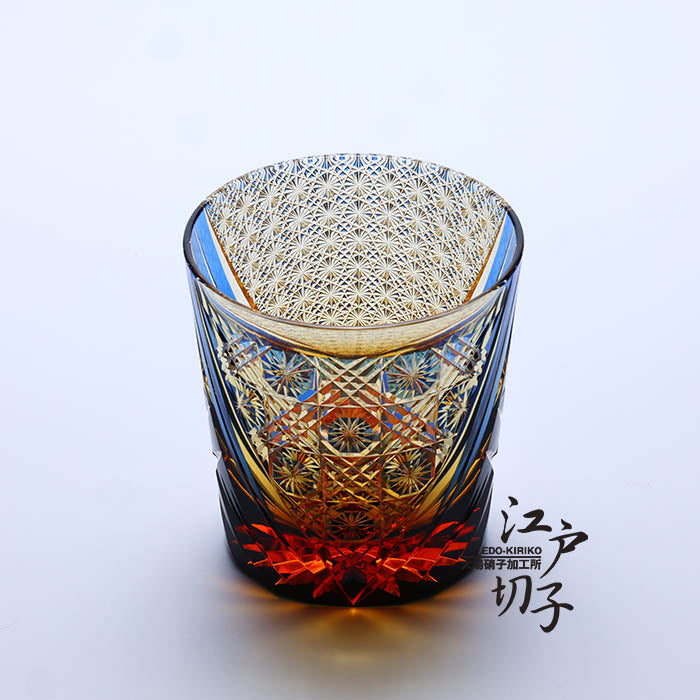 瑠璃/琥珀 – 江戸切子 大場硝子加工所