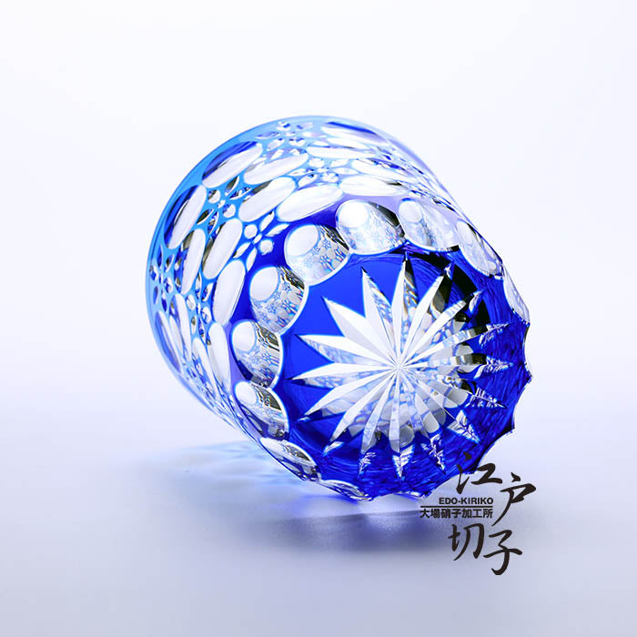 ロックグラス 万華鏡【瑠璃】