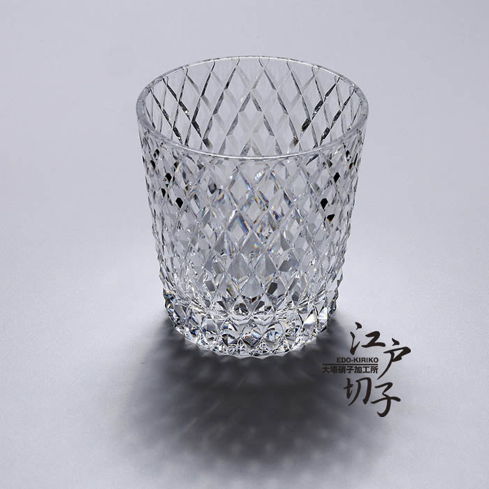 ロックグラス 竹編み【透き】