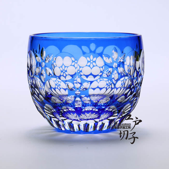 猪口 万華鏡【瑠璃】