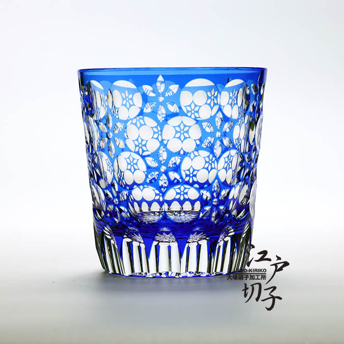 ロックグラス 万華鏡【瑠璃】