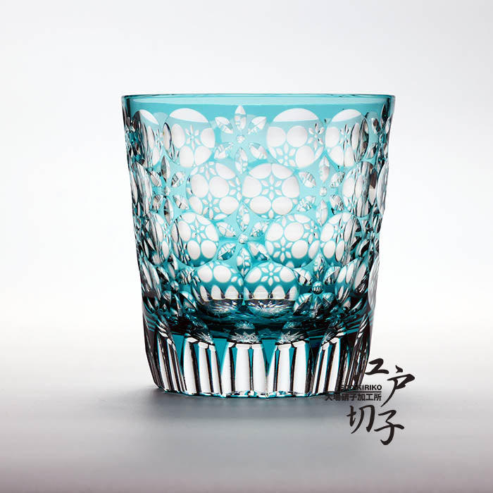 ロックグラス 万華鏡【緑】